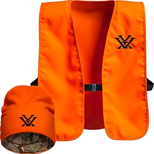 Vortex Blaze Orange Vest & Beanie Combo product photo