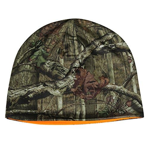 Mossy Oak Reversible Camo / Blaze Beanie product photo