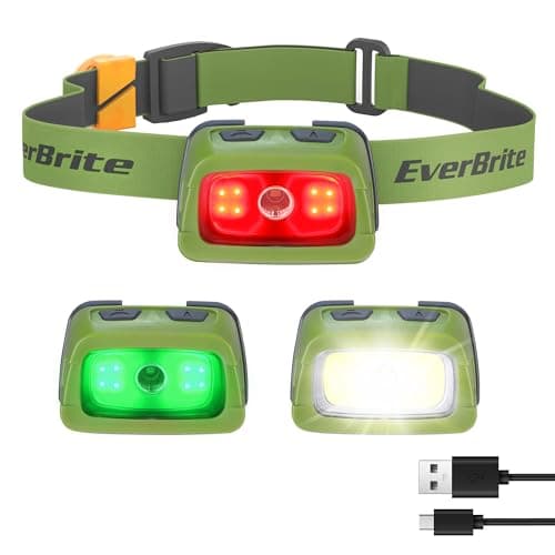 EverBrite Rechargeable Headlamp (Red/Green/White) — featured gift